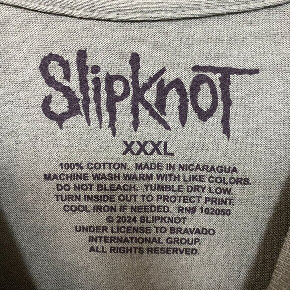 Slipknot Group Star Olive T-Shirt 3XL - Picture 5 of 5